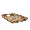 Homes and Gardens Jute Flower Design Placemat Woven for Dining Table Décor
